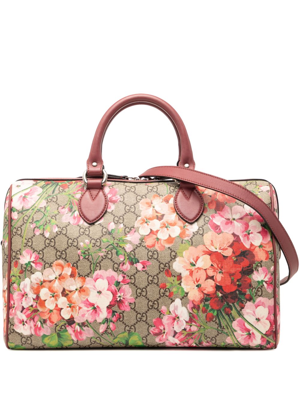 2000-2015 Medium GG Supreme Blooms satchel