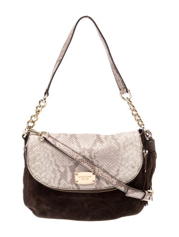 Suede Crossbody Bag