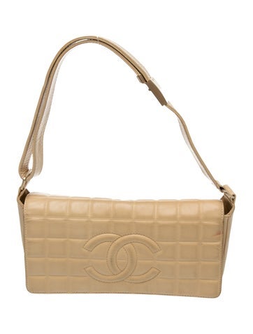 Timeless Chocolate Bar Flap Bag