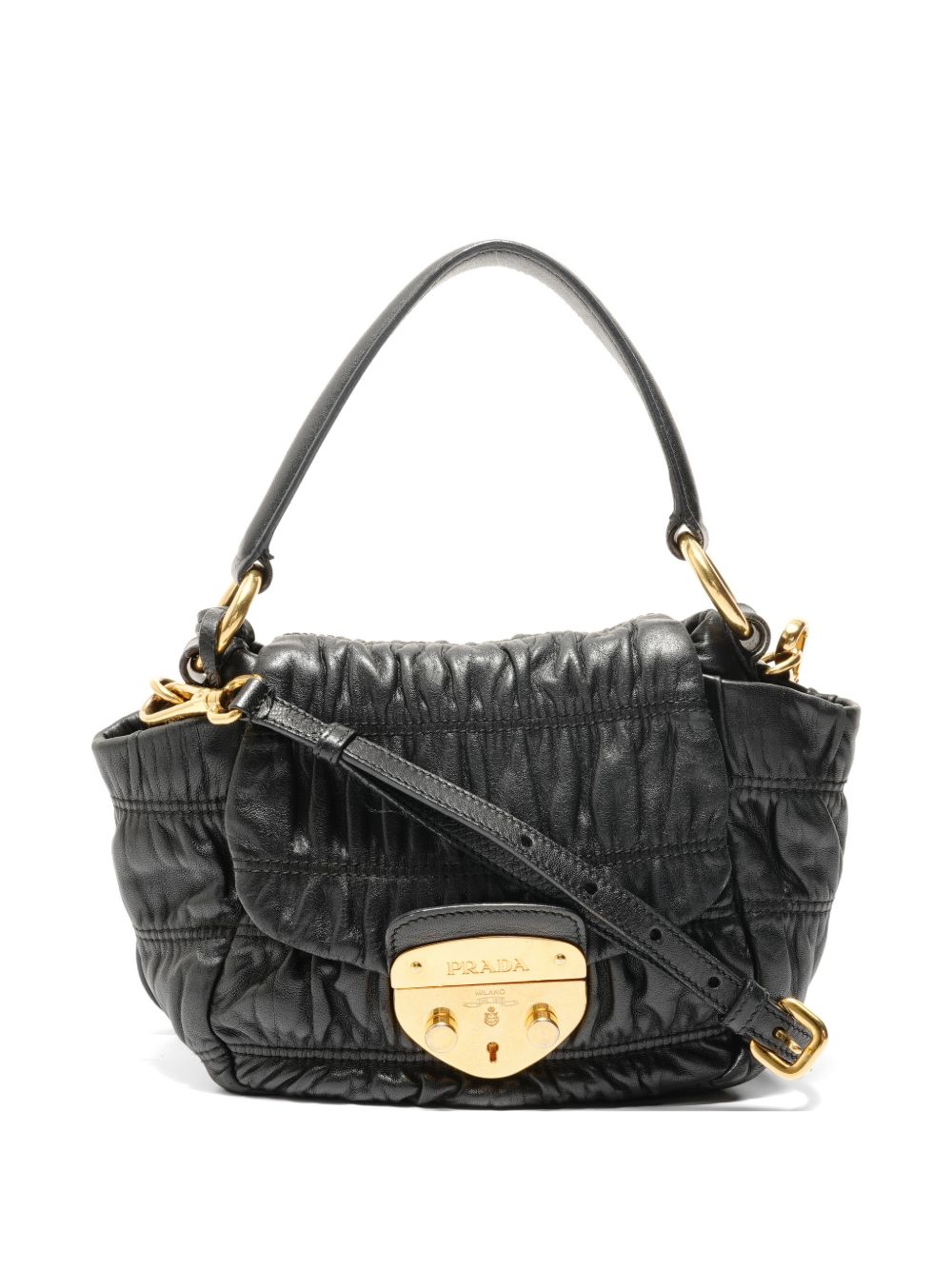2010s gathered shoulder bag