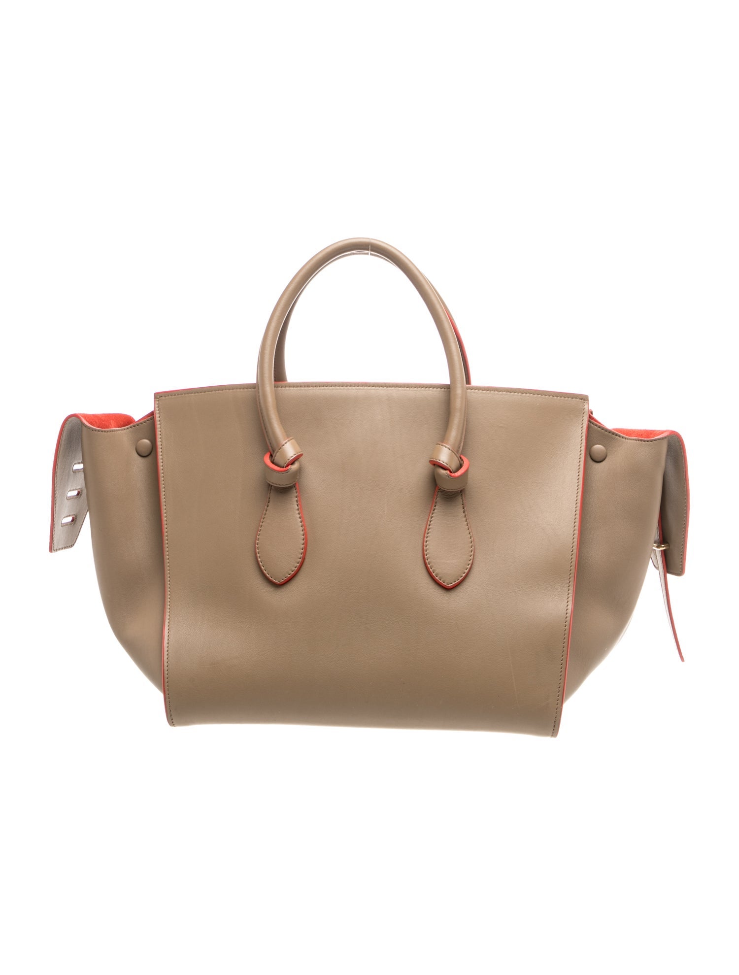 Leather Tie Tote Medium