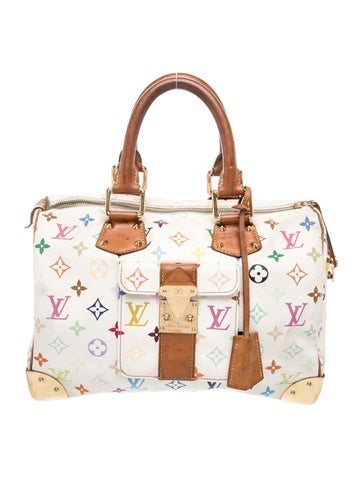 Multicolore Monogram Speedy 30