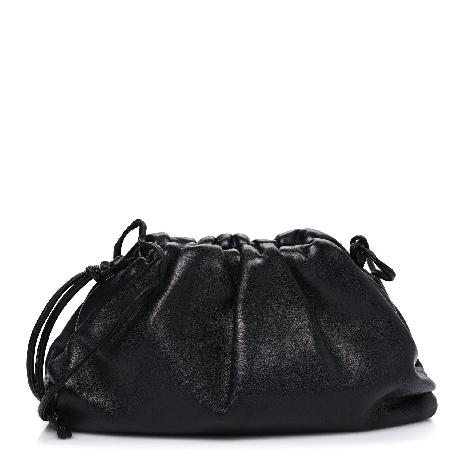 Bottega Veneta Butter Calfskin The Mini Pouch Black