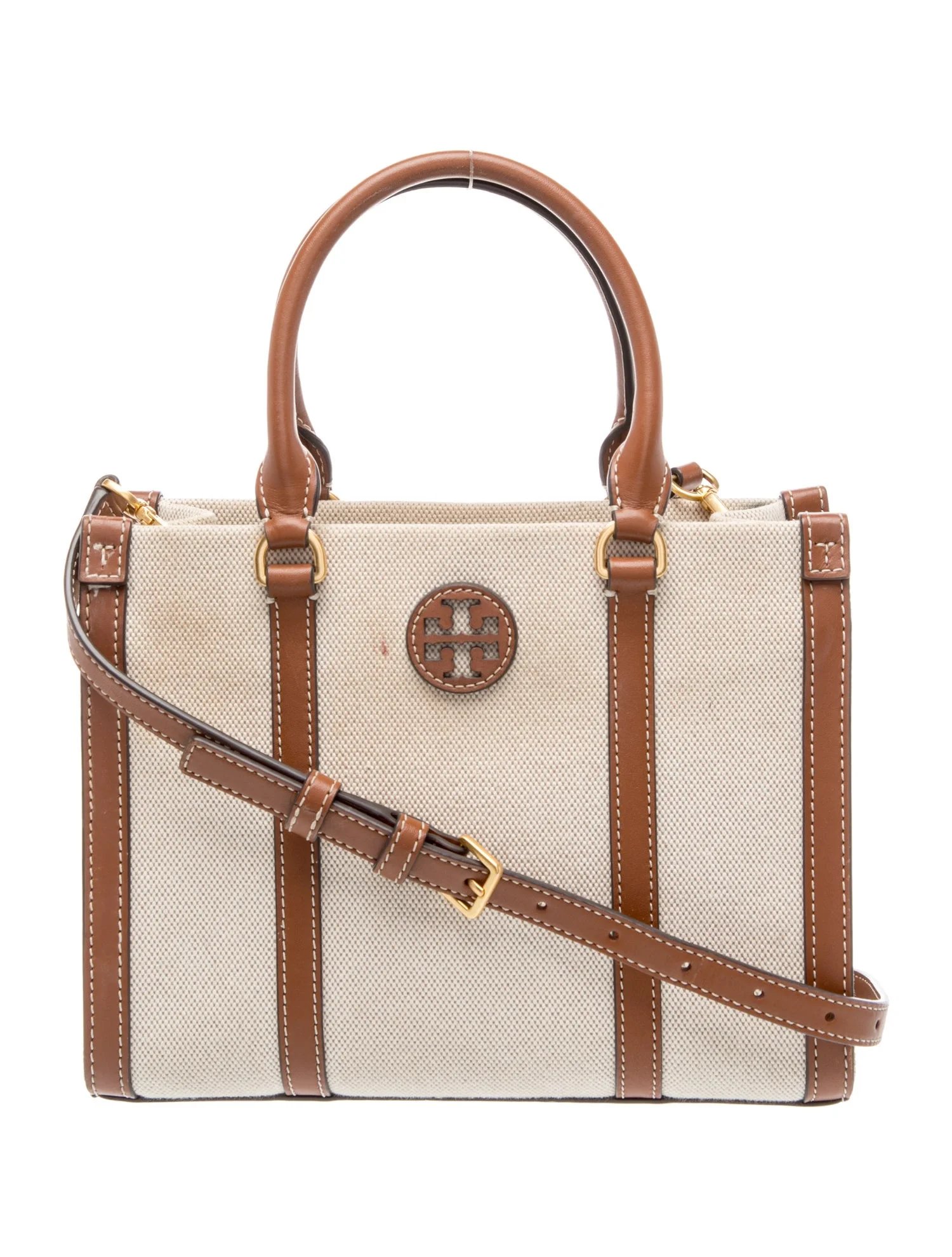 Tory Burch Canvas Top Handle Bag