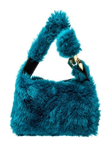 JW Anderson Faux Fur Shoulder Bag