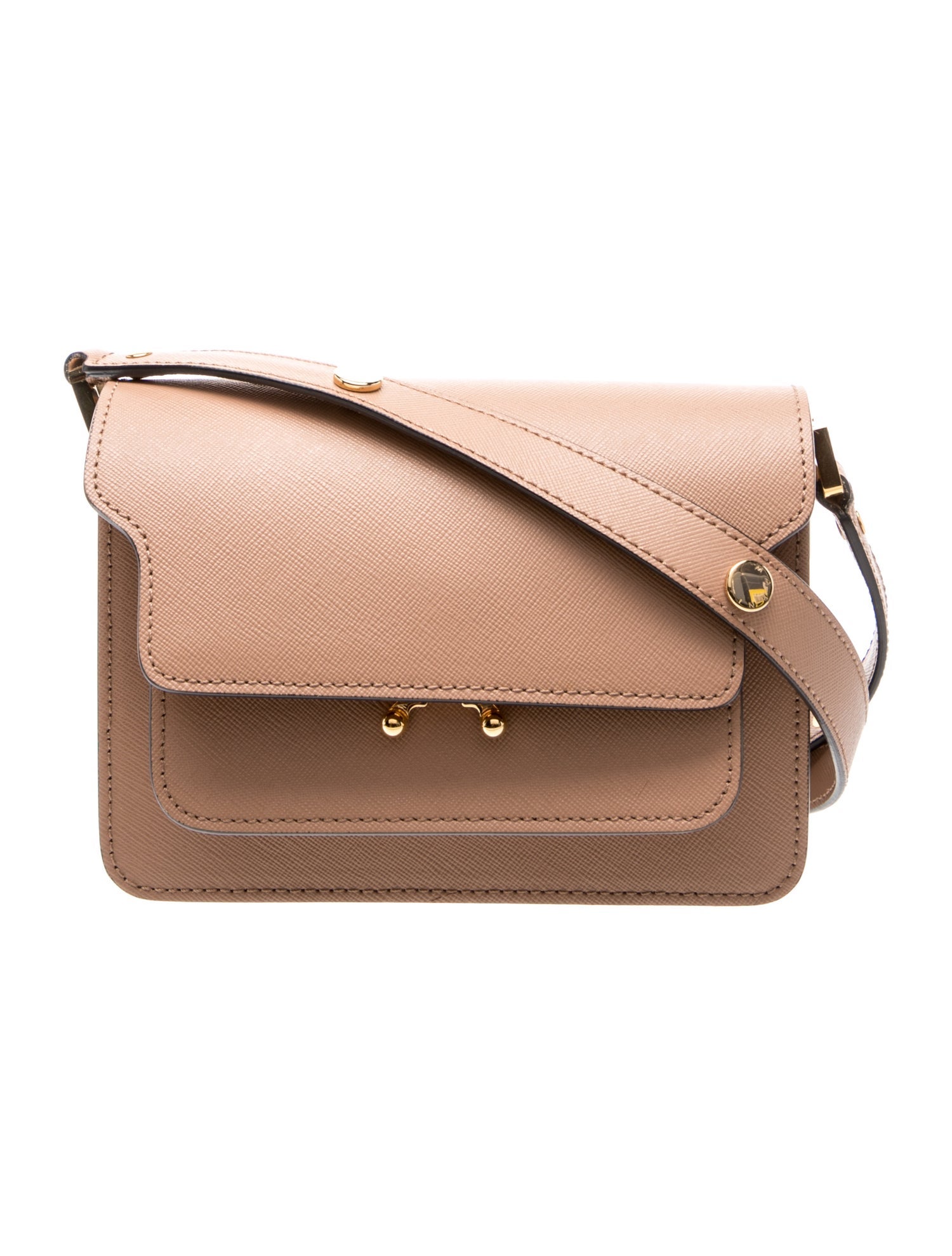 Saffiano Leather Shoulder Bag