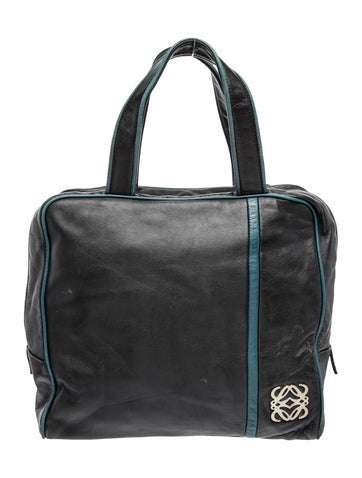 Leather Top Handle Bag Vintage