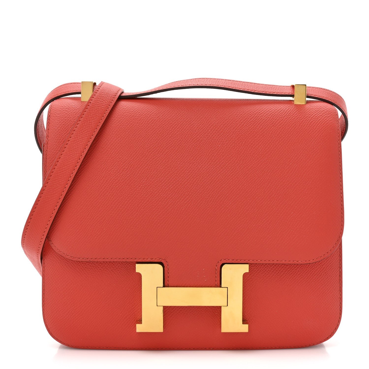 Hermes Hermes Epsom Constance 24 Rouge Pivoine