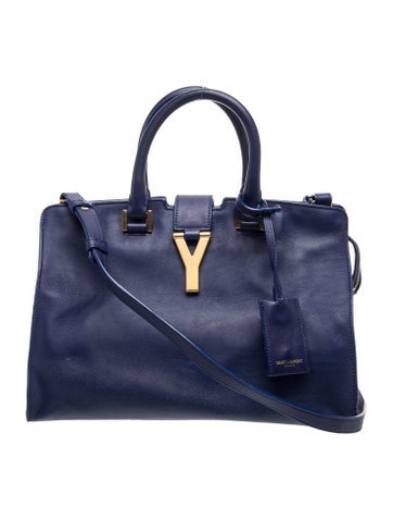 Leather Y Cabas Small