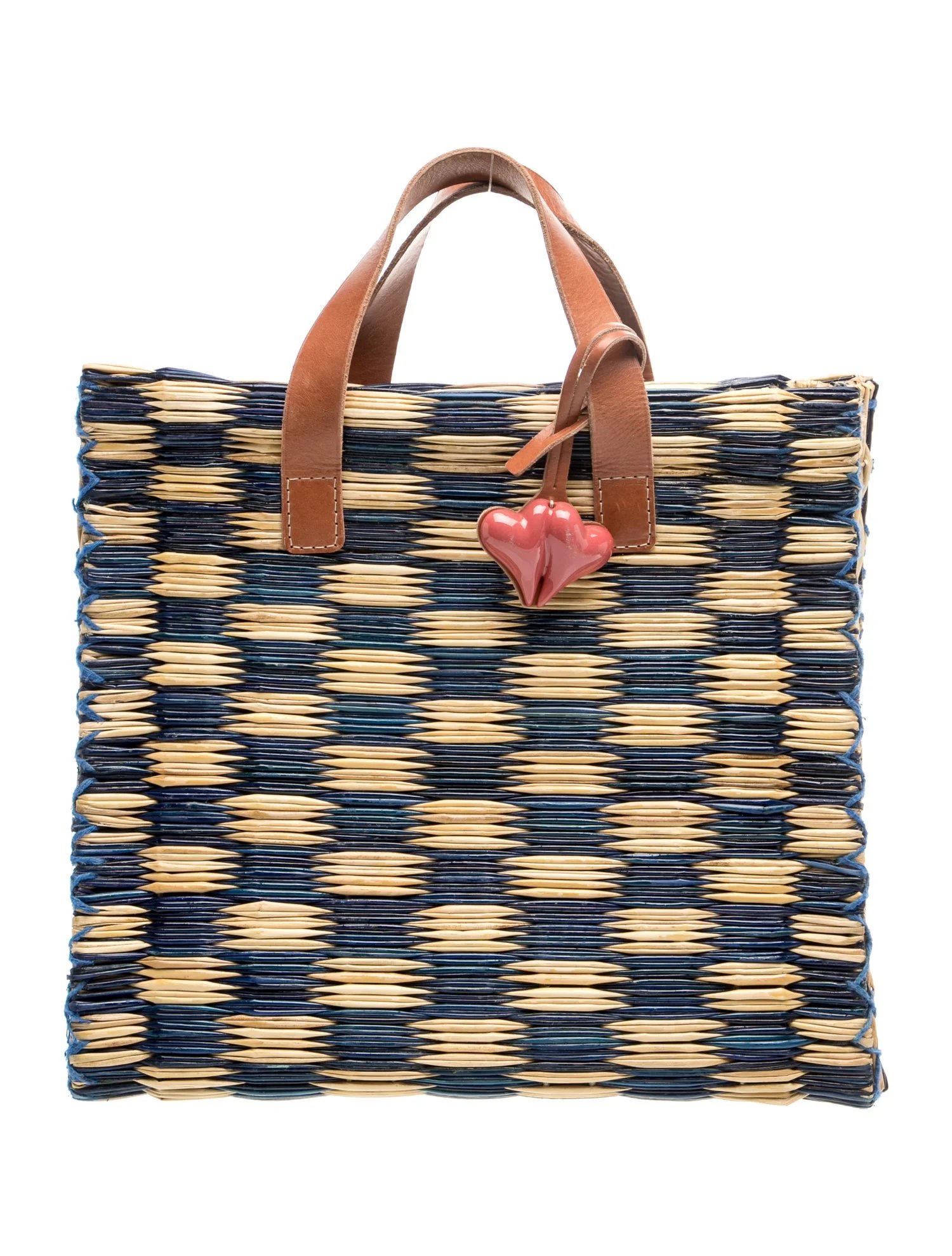 Heimat Atlantica Raffia Top Handle Bag