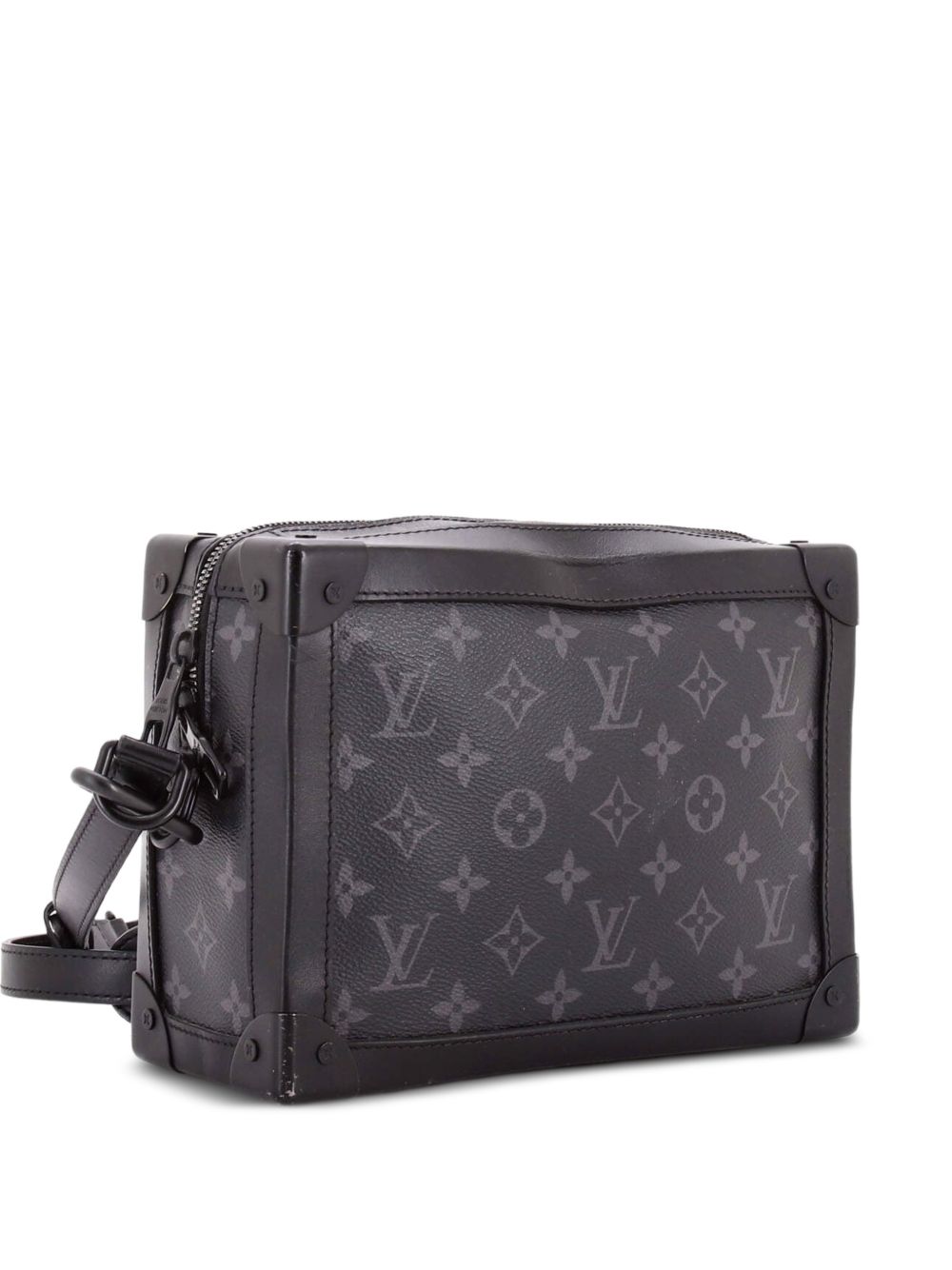 Soft Trunk Bag Monogram Eclipse Canvas shoulder bag