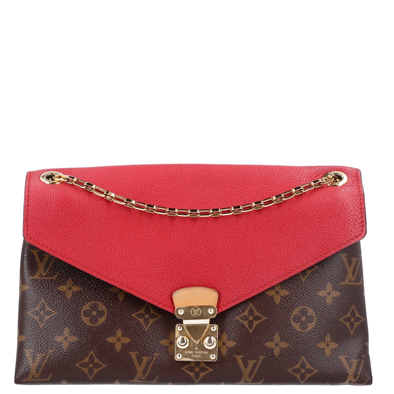 Louis Vuitton Monogram Pallas Chain Cherry