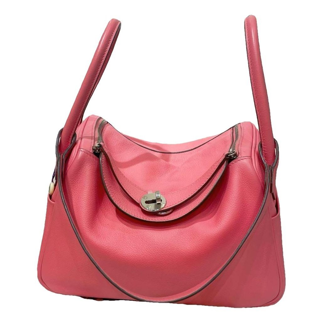 Hermes Lindy leather handbag