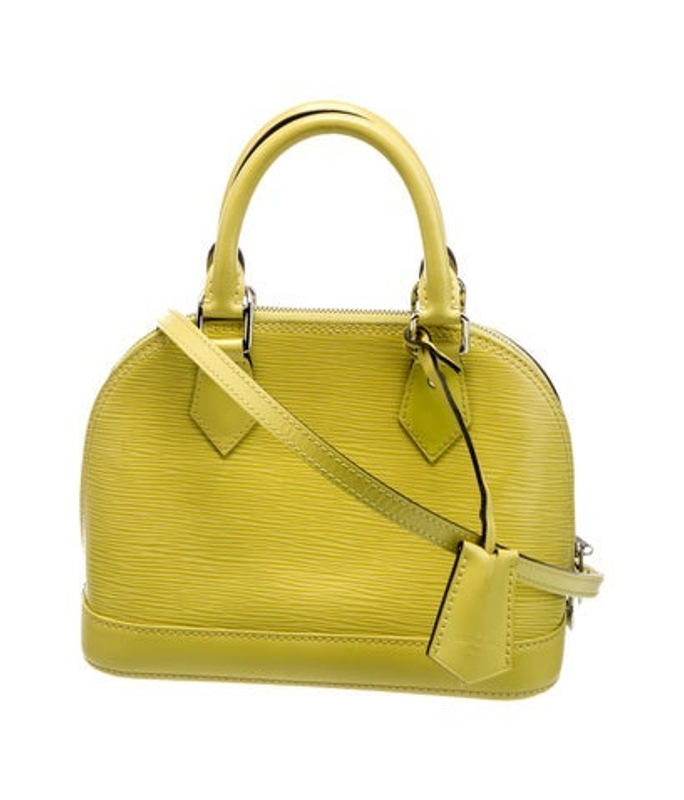 Louis Vuitton Vuitton Epi Leather Alma Bb