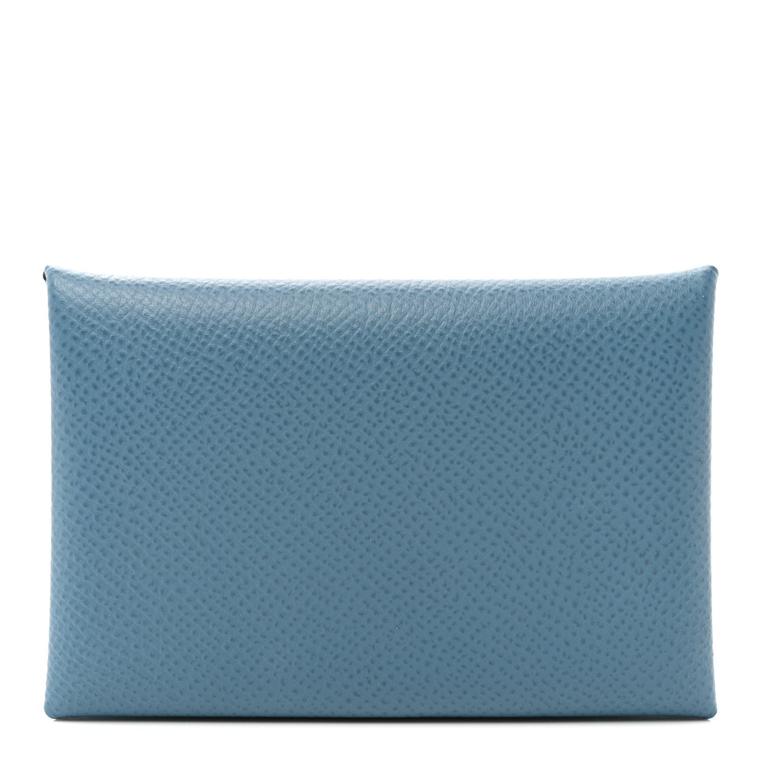 Hermes Epsom Calvi Card Case Cobalt