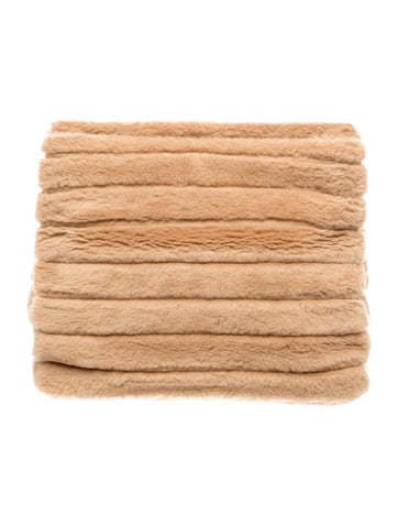 Gabriela Hearst Fur Clutch