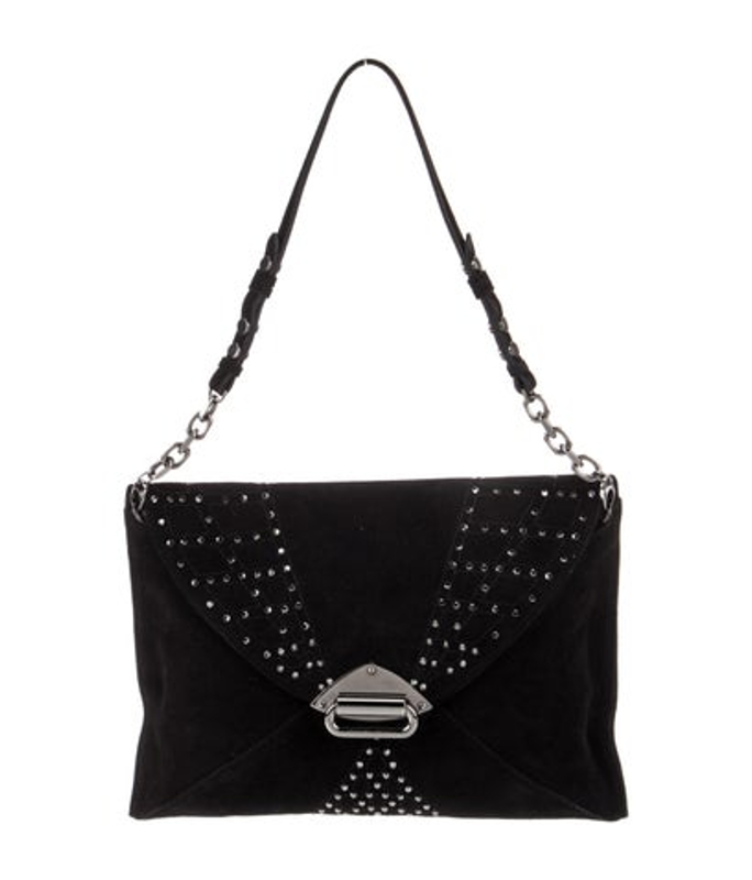 Jimmy Choo Choo Suede Shoulder Bag