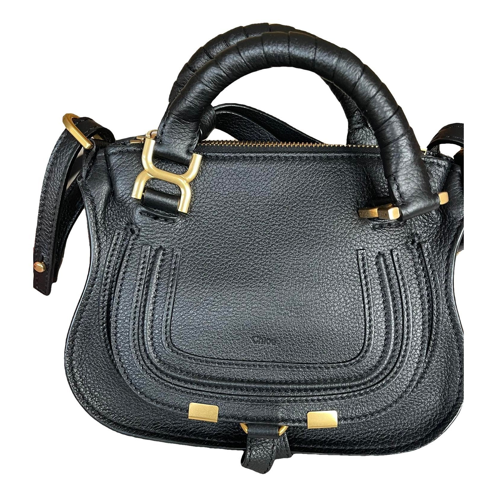 Marcie leather handbag