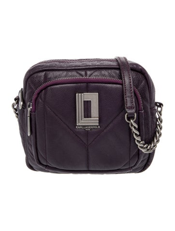 Karl Lagerfeld Leather Crossbody Bag