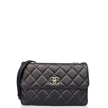 Calfskin Trendy CC Flap Bag