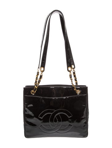 Patent Timeless CC Shoulder Bag
