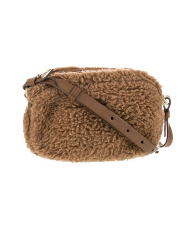 Max Mara Mara Shearling Crossbody Bag