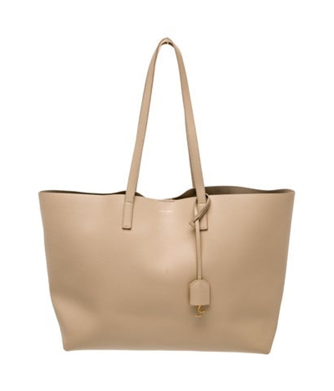 Saint Laurent Laurent Leather East West Shopping Tote