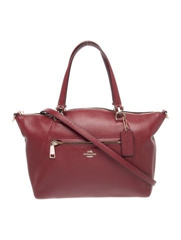 Leather Top Handle Bag