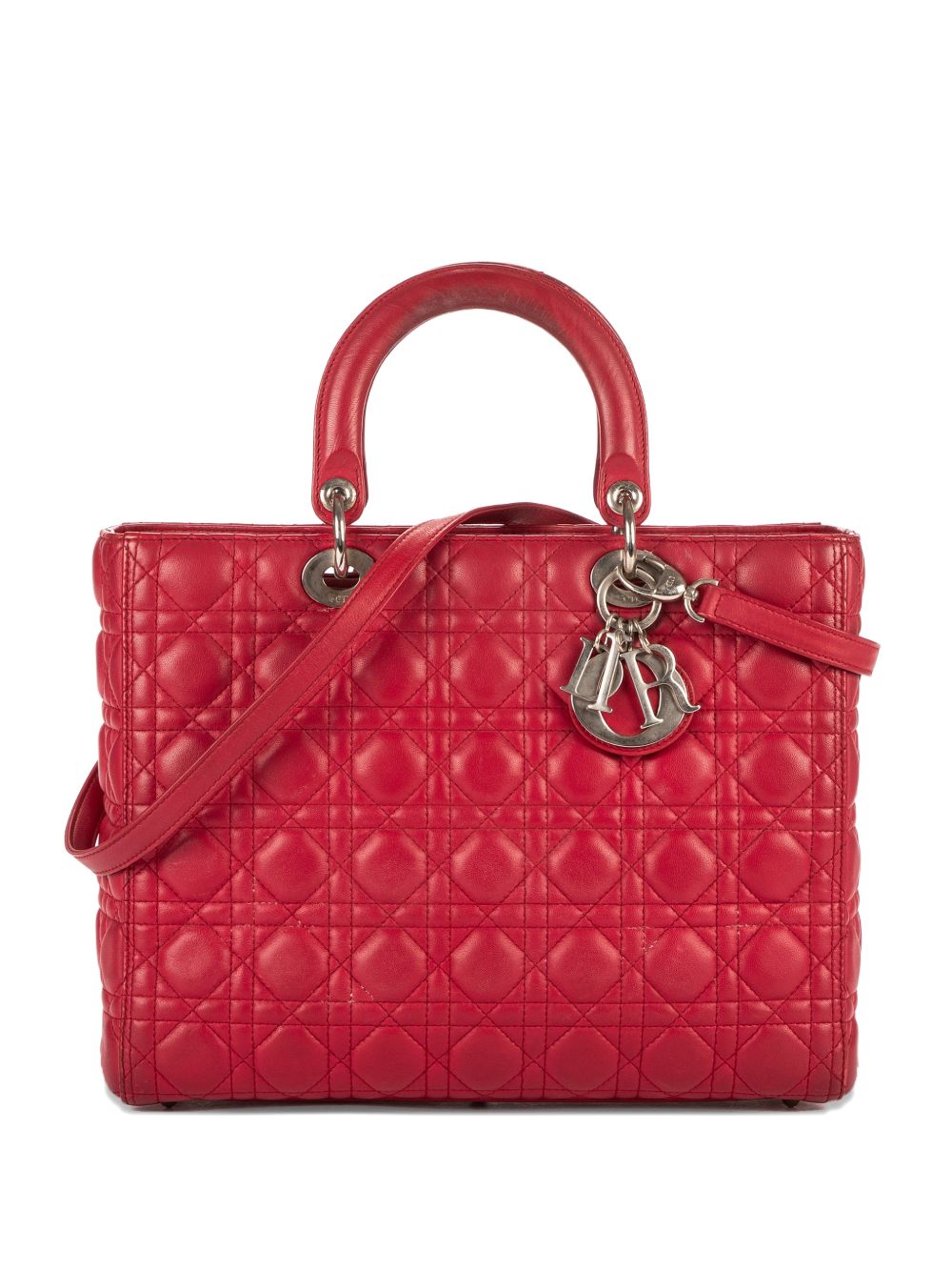 large Lady Dior quilted handbag