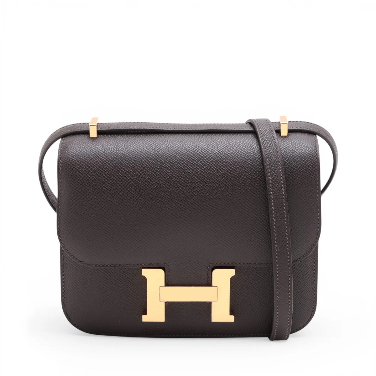 Hermès Constance 3 Mini 18 Miroir Veau Epsom Bebran Gold Metal Fittings