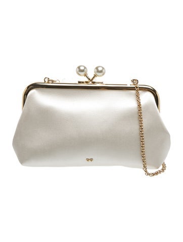 Anya Hindmarch Satin Shoulder Bag