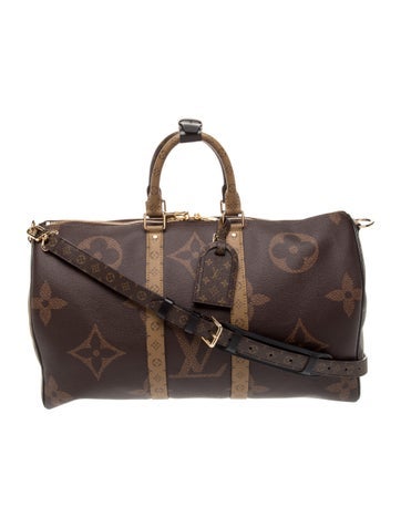 Monogram Giant Keepall Bandouliere 50