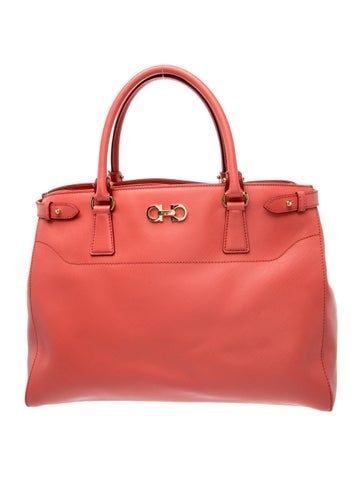 Leather Top Handle Bag