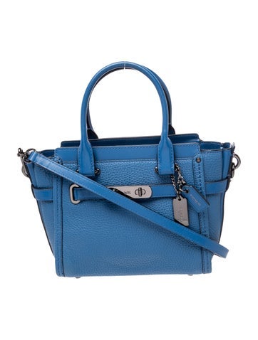 Leather Top Handle Bag