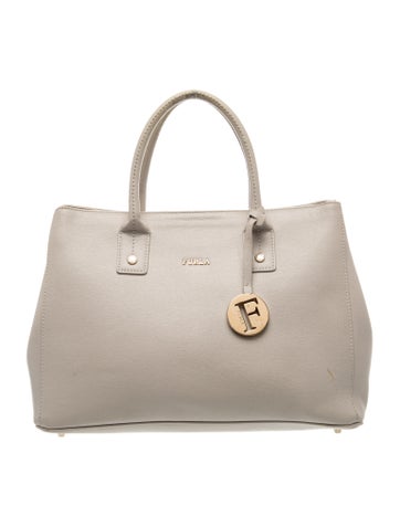 Leather Top Handle Bag