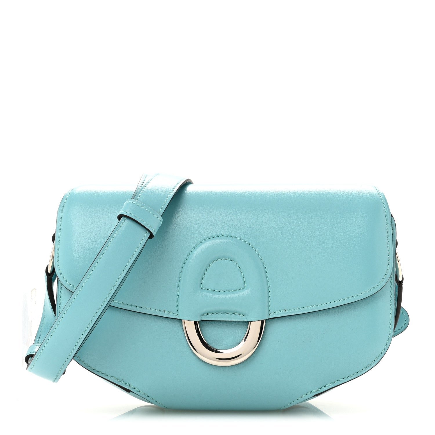 Hermes Veau Tadelakt Cherche Midi 18 Bleu Atoll