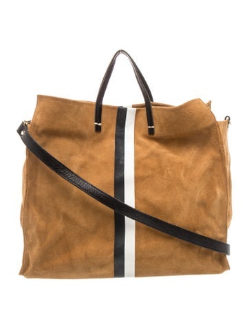 Suede Tote