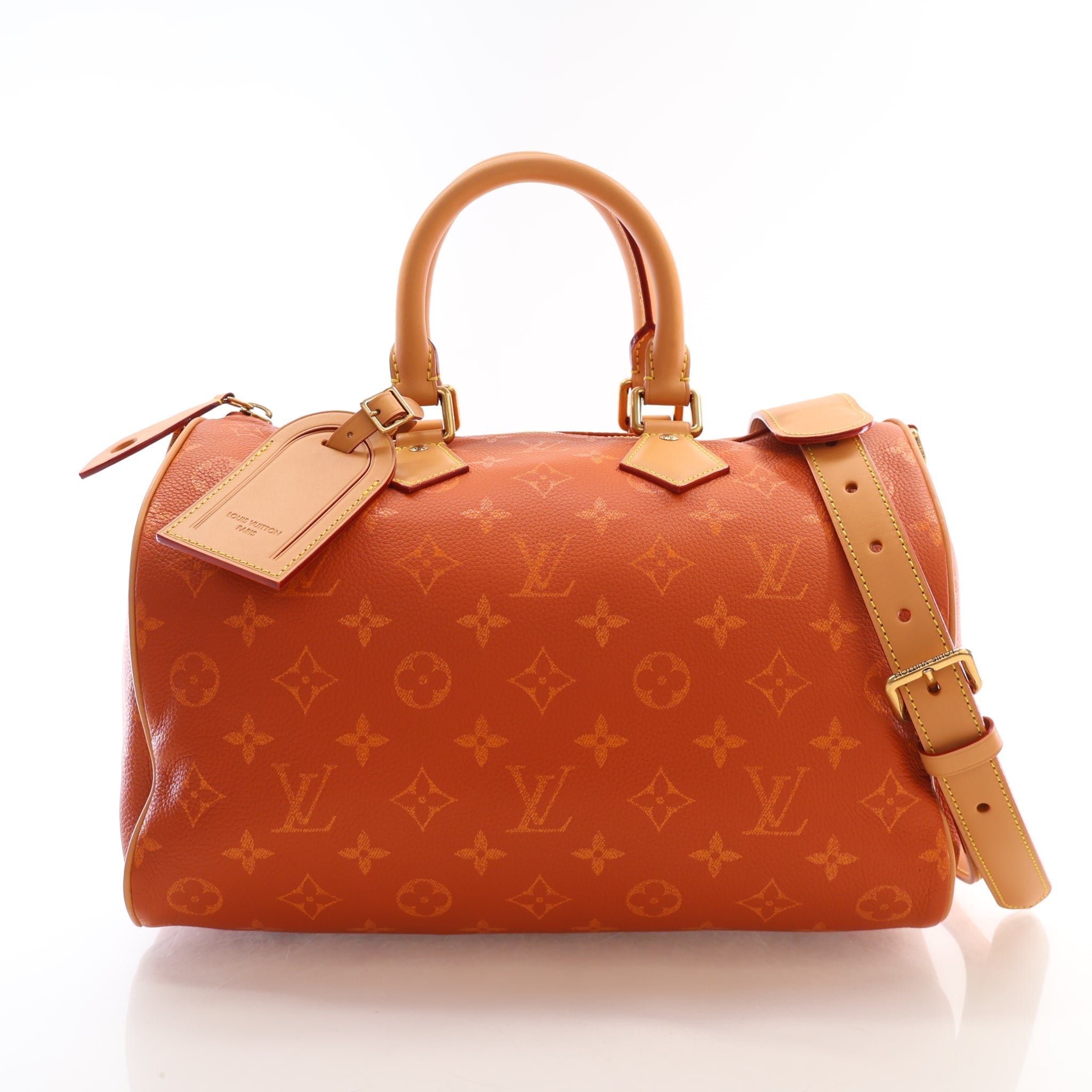 Louis Vuitton Calfskin Monogram Speedy P9 Bandouliere 30