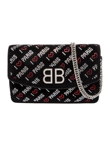 Velvet BB 'I Love Paris' Wallet on Chain