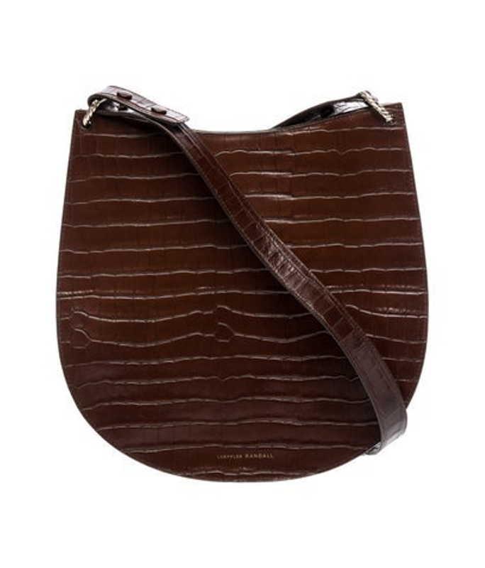 Loeffler Randall Randall Embossed Leather Crossbody Bag