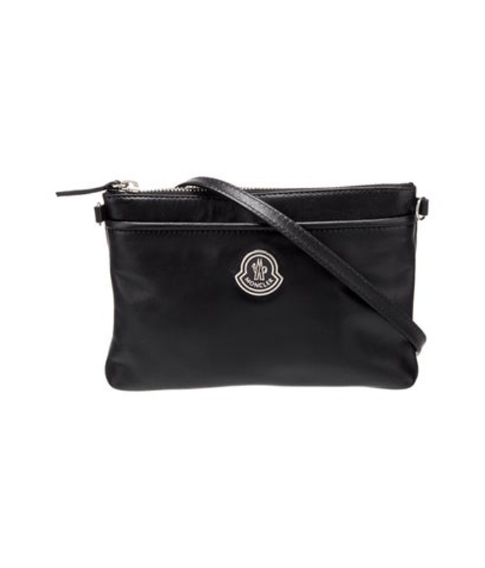 Moncler Leather Crossbody Bag W Tags