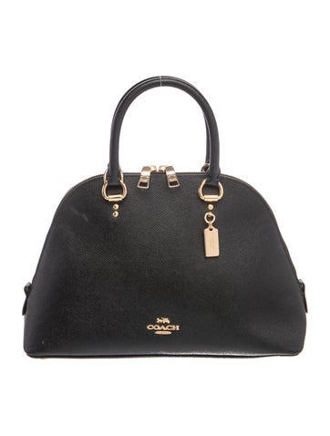 Leather Top Handle Bag