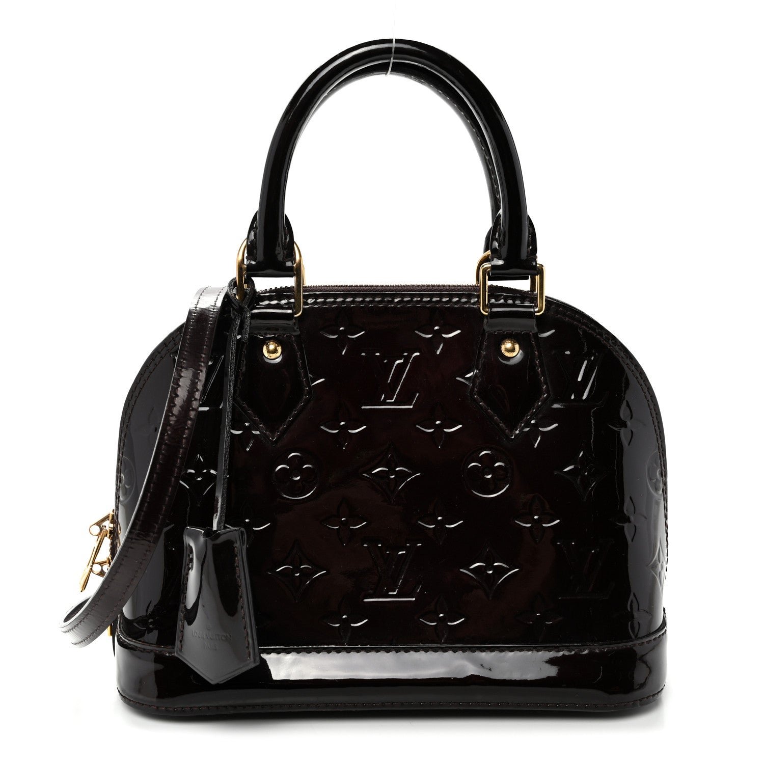 Louis Vuitton Vernis Alma BB Amarante