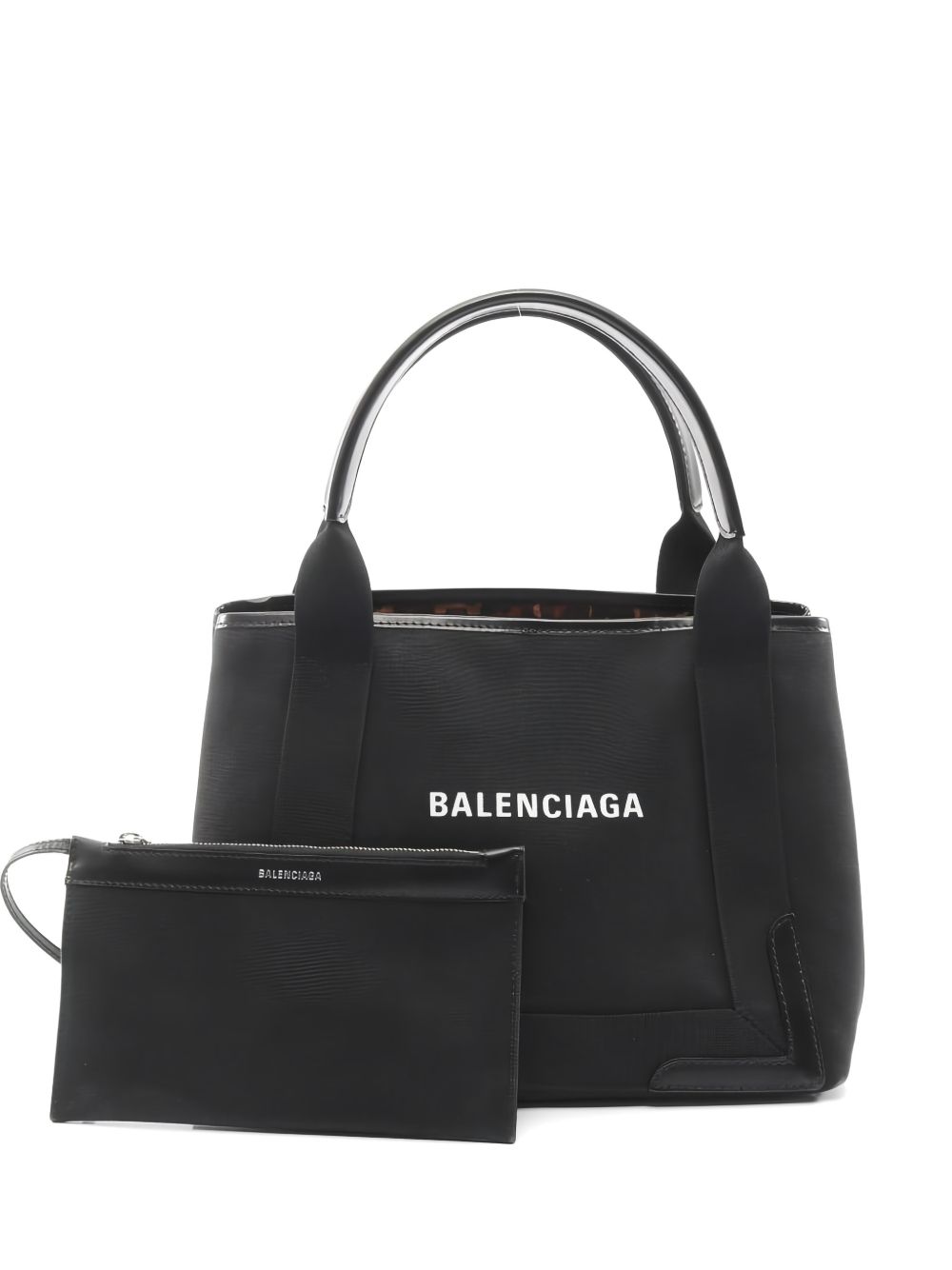 Balenciaga 2010s S Navy Cabas tote bag