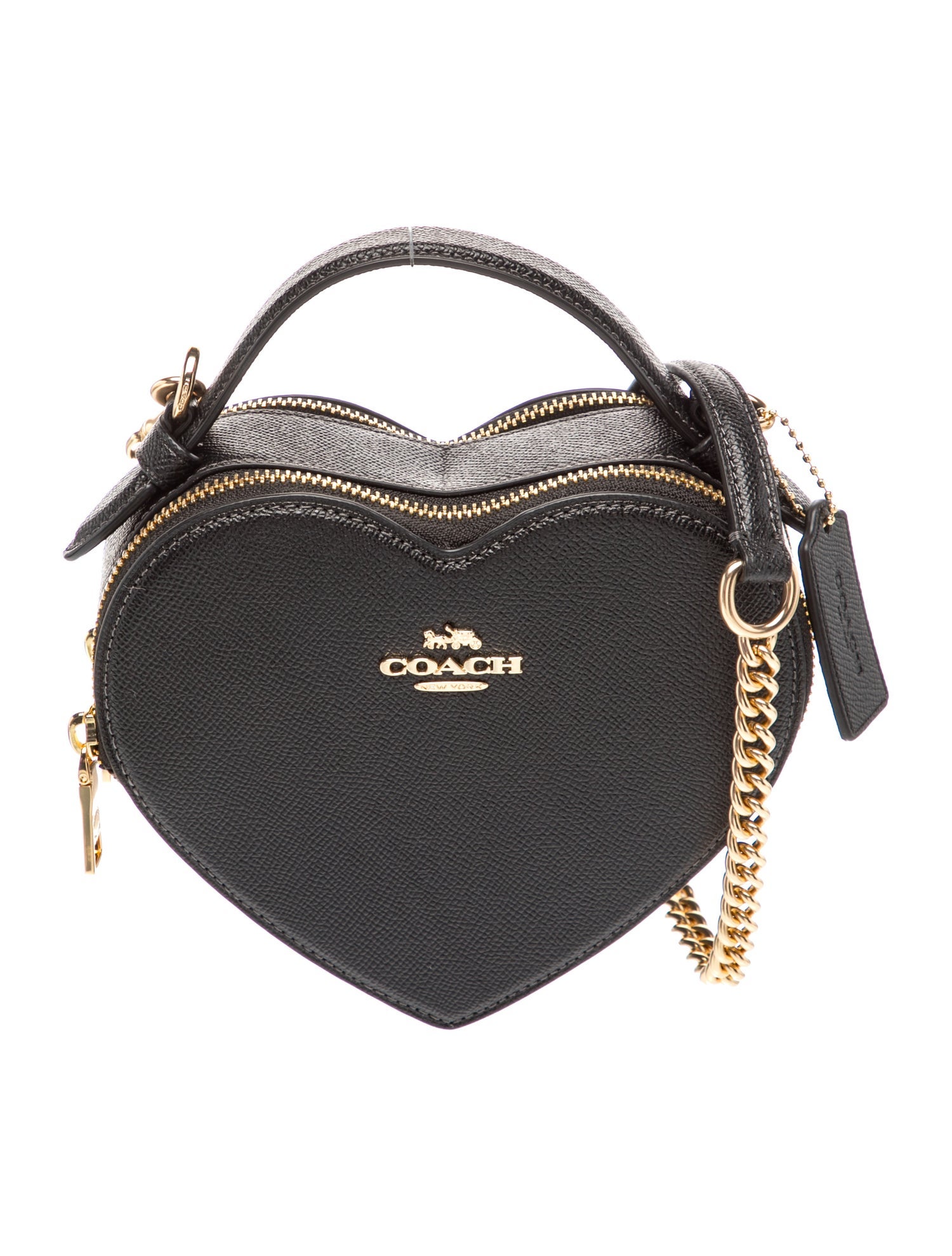 Leather Top Handle Bag w/ Tags