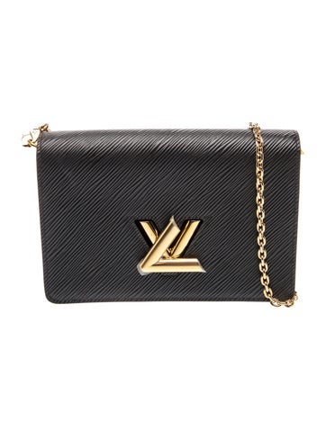 Epi Leather Twist Wallet on Chain