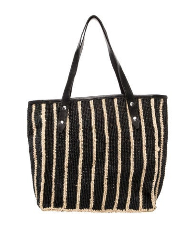 Rag & Bone Bone Raffia Tote