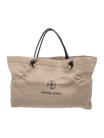 Anine Bing Canvas Tote