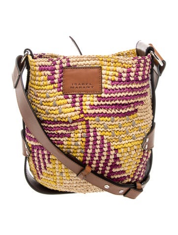 Isabel Marant Raffia Crossbody Bag