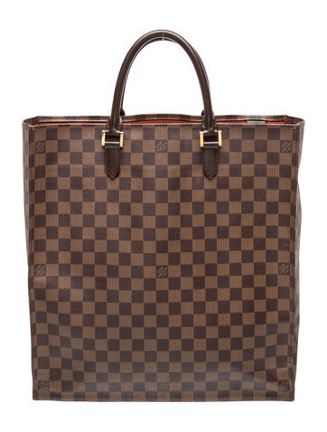 Damier Ebene Sac Plat